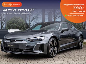 Audi e-tron GT | Zakelijk Leasen vanaf 547,- p/mnd, Nieuw, Financial lease, Lease, E-tron GT