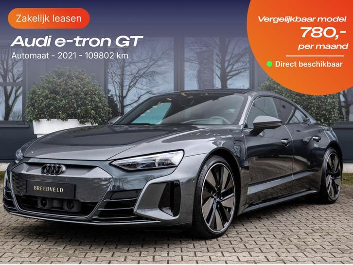 Audi e-tron GT | Zakelijk Leasen vanaf 547,- p/mnd, Auto's, Audi, Financial lease, Lease, e-tron GT