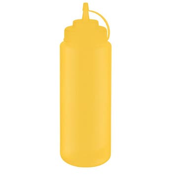 GGM Gastro | (6 stuks) Knijpfles - 1020ml - Ø 80mm - met |, Verzenden, Nieuw in verpakking