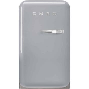 €699 Smeg FAB5LSV5 koelkast Vrijstaand 34 l D Zilver, Witgoed en Apparatuur, Ophalen of Verzenden, Nieuw, 160 cm of meer