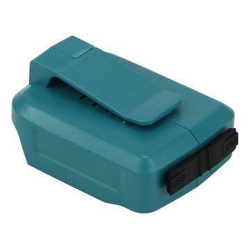 Makita USB-adapter voor 14.4V LXT en 18V, 123accu huismerk, Verzenden, Nieuw