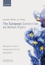 Jacobs White and Ovey The European Convention  9780198847137, Boeken, Zo goed als nieuw