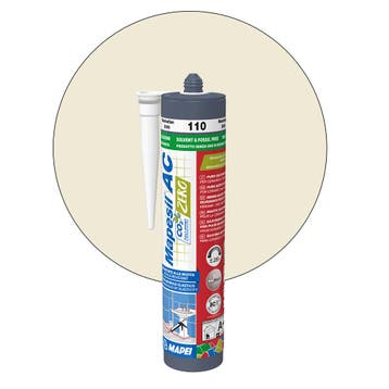 Mapei Mapesil AC | siliconenkit, Doe-het-zelf en Verbouw, Ophalen of Verzenden, Nieuw