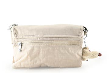 Kipling Schoudertas Beige, Verzenden, Zo goed als nieuw, Beige