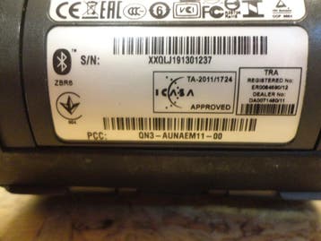 Zebra QLn320 Mobile WIFI 802.11b/g / Bluetooth Portable, Ophalen of Verzenden, Gebruikt, Zebra