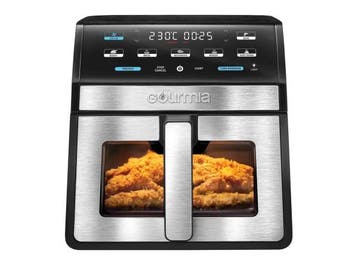 Veiling - Gourmia airfryer met kijkvenster 7,6L zwart, Nieuw