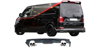 Achterbumper | geschikt voor Volkswagen | Transporter Kombi, Verzenden, Nieuw, Volkswagen