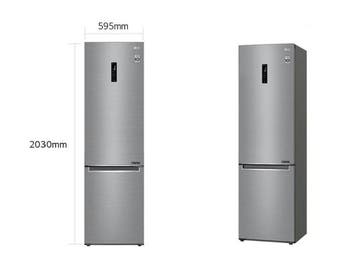 LG GBB62PZFFN koel-vriescombinatie – Smart Inverter - 384 l, Verzenden, Zo goed als nieuw