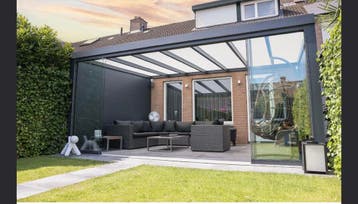 Aluminium Overkapping &amp; Tuinkamer | Incl. Montage, Tuin en Terras, Overkappingen, Nieuw, Veranda