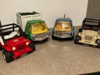 Tonka - Speelgoedauto Tonka kiepwagen, sleepwagen, en 2 x