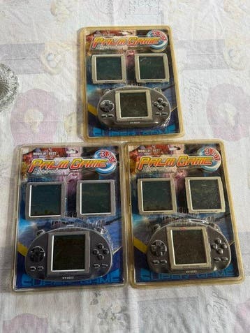 Palm game / Super Game - XY-8022 - Lot of 3 Retro Palm Game, Nieuw
