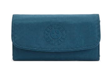 Kipling Clutch Blauw, Verzenden, Zo goed als nieuw, Blauw