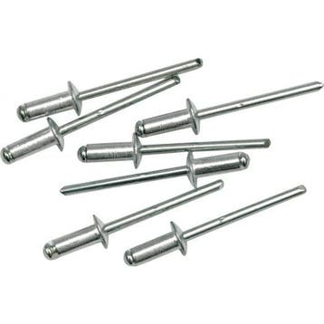 Popnagels - 4.8x12.7mm - 50 stuks, Doe-het-zelf en Verbouw, IJzerwaren en Bevestigingsmiddelen, Ophalen of Verzenden, Nieuw, Minder dan 50 mm