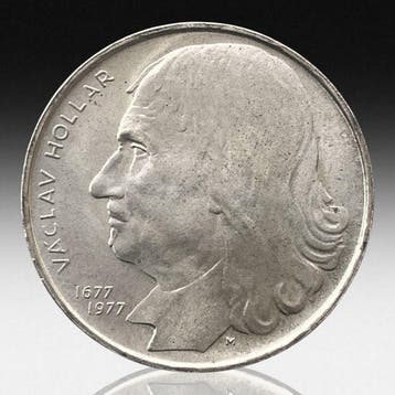 Tsjechoslowakije. Silver 100 Korun (300th Anniversary -