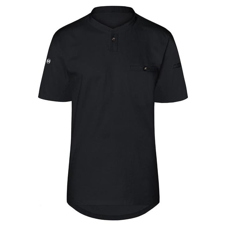 GGM Gastro | (6 stuks) KARLOWSKY | Korte Mouw Heren |, Kleding | Heren, Overhemden, Zwart, Nieuw, Verzenden