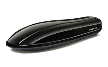 Originele Škoda ski- en bagagebox - glanzend zwart (380, Ophalen of Verzenden, Nieuw