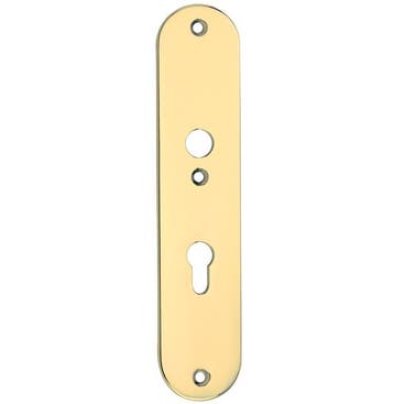 SKG3 ovaal schild PC72 binnen messing gelakt, Verzenden, Nieuw