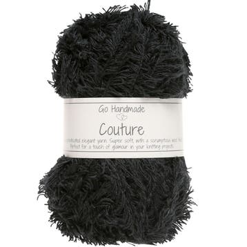 Go Handmade Couture - 17404 Black - Harig Pluchegaren, Ophalen of Verzenden, Nieuw