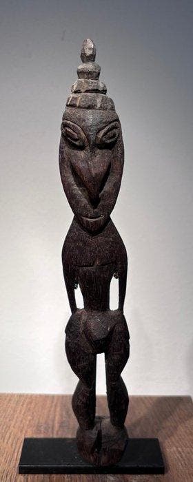 Sepik figure, Ramu river - Figuur - brood - brood -