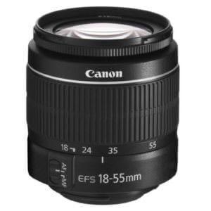 Canon EF-S 18-55mm f/3.5-5.6 III met garantie, Ophalen of Verzenden, Zo goed als nieuw, Standaardlens, Zoom
