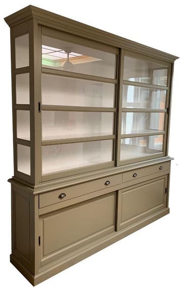 Buffetkast olijfgrijs Leiden 240 x 240cm, Ophalen of Verzenden, Nieuw