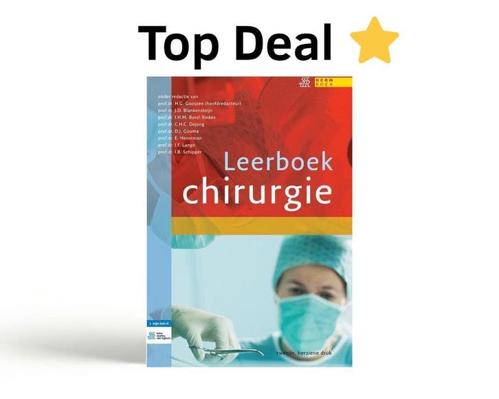 Leerboek chirurgie, 9789031387342, Boeken, Studieboeken en Cursussen, Zo goed als nieuw, Verzenden