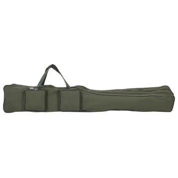 vidaXL Hengeltas 160 cm oxford stof donkergroen, Verzenden, Nieuw