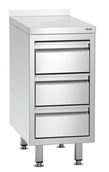 Bartscher Ladenkast 700S3A | 3 Lades | GN 1/1 | RVS | 400x70, Ophalen of Verzenden, Nieuw in verpakking