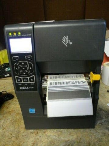 Zebra ZT230 Thermal Direct Label Printer LAN  USB + Peel, Ophalen of Verzenden, Nieuw, Zebra