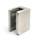 Balustrade glasklem vierkant - RVS - 70 x 55 mm (88.2 gelaag, Ophalen of Verzenden, Nieuw