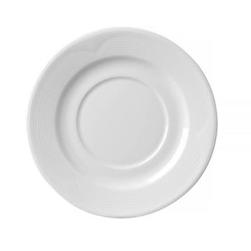 Schotels | SATURN | Porselein | Wit | 12 Stuks | Ø190mm, Verzenden, Nieuw in verpakking