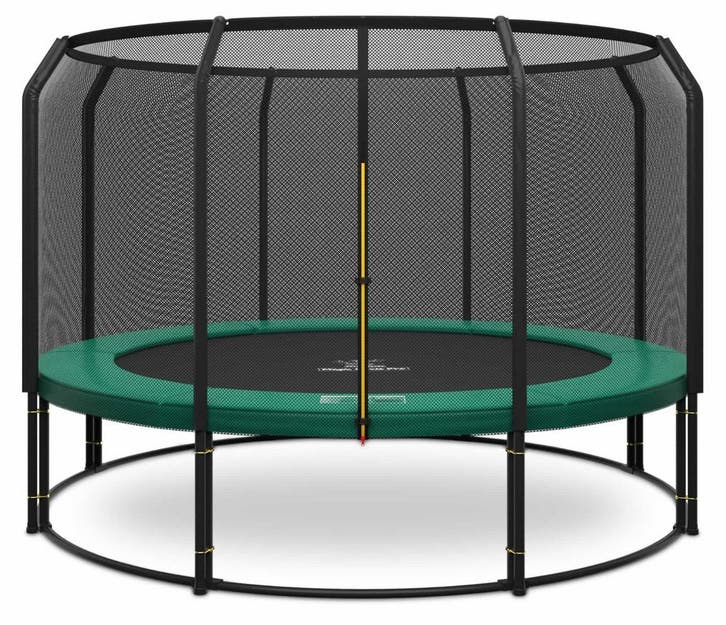 Magic Circle Pro Trampoline 410 cm Groen met veiligheidsnet, Kinderen en Baby's, Speelgoed | Buiten | Trampolines, Nieuw, Ophalen of Verzenden