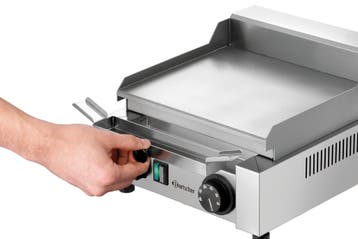 Bartscher Bakplaat GDP 260E-G | Glad | 1.2kW | 230V | 330x28, Ophalen of Verzenden, Nieuw in verpakking