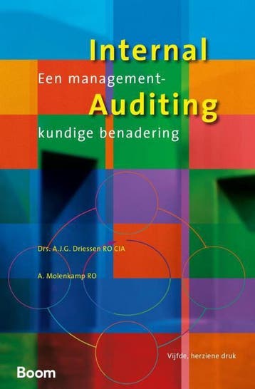 9789013108484 Internal auditing | Tweedehands, Boeken, Verzenden, Zo goed als nieuw, A.J.G. Driessen