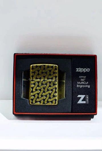 Zippo - Geometric weaving - Zonder minimumprijs - Aansteker, Nieuw