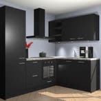 Zwarte keuken Pilsen 107642, Huis en Inrichting, Keuken | Complete keukens, Verzenden, Nieuw
