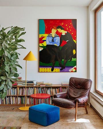 E. García - Grandes amigas XL, Antiek en Kunst, Kunst | Schilderijen | Modern