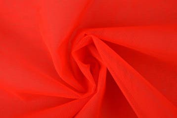 10 meter brandvertragende tule 300cm breed - Fluor oranje, 120 cm of meer, Oranje, Ophalen of Verzenden, Polyester