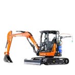 Hitachi-Landscros Hitachi minigraver ZX55U-6EB - 33kW Ele..., Ophalen of Verzenden, Graafmachine