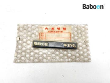 Koffer Embleem Honda GL 500 D 1981-1982 Silverwing (GL500, Motoren, Onderdelen | Honda, Verzenden, Gebruikt