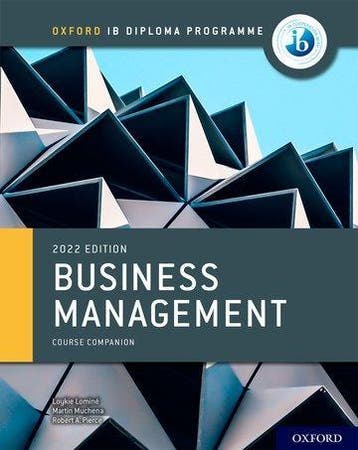 Oxford IB Diploma Programme Business Managemen 9781382016834, Zo goed als nieuw