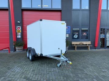 Humbaur HK dubbel-as gesloten bakwagen 304x151x180cm, Nieuw
