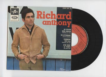 Richard Anthony – Au Revoir Mon Amour (EP) (1-7-Vinyl-Singl, Ophalen of Verzenden, Nieuw in verpakking