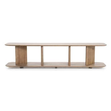 Tv-meubel Ty - Bruin - 96219 - tv-meubels, Nieuw, Overige materialen