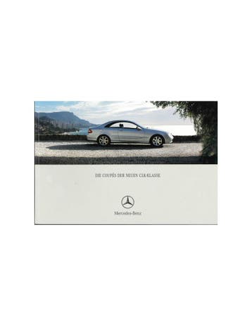 2002 MERCEDES BENZ CLK COUPÉ BROCHURE DUITS, Boeken, Nieuw, Author