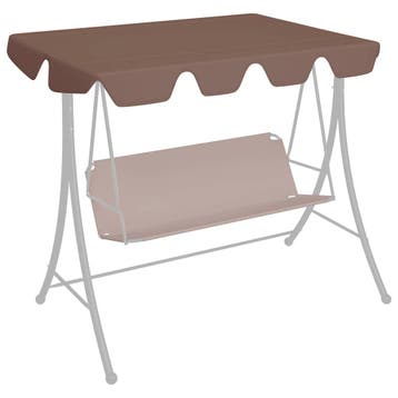 vidaXL Vervangingsluifel voor schommelbank 150/130x105/70 cm, Verzenden, Nieuw