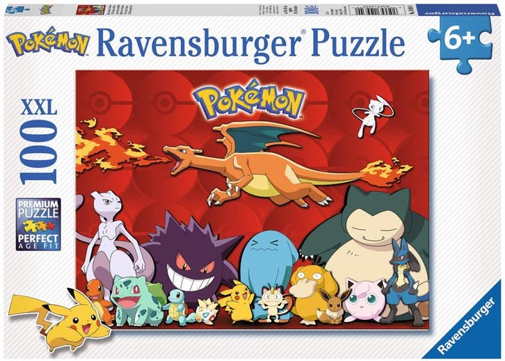 Pokemon Puzzel (100 XXL stukjes) | Ravensburger - Puzzels, Kinderen en Baby's, Speelgoed | Kinderpuzzels, Nieuw, Verzenden