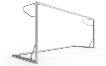 Inklapbaar Aluminium Voetbaldoel 500x200x160 cm, Ophalen of Verzenden, Nieuw, Overige typen