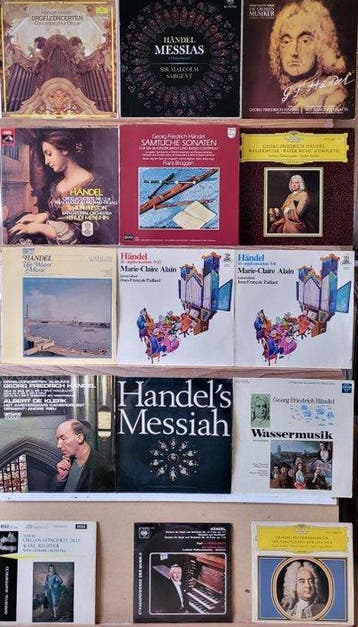 Georg Friedrich Händel - Curated collection with 2 x box, Nieuw in verpakking