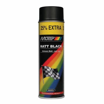 Lak Zwart Mat - 500ml, Verzenden, Nieuw